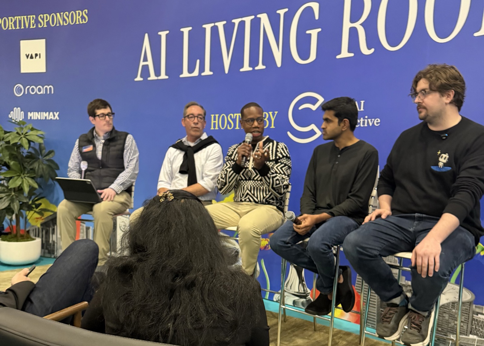 Tyrone Ross on the Human X AI Living Room panel